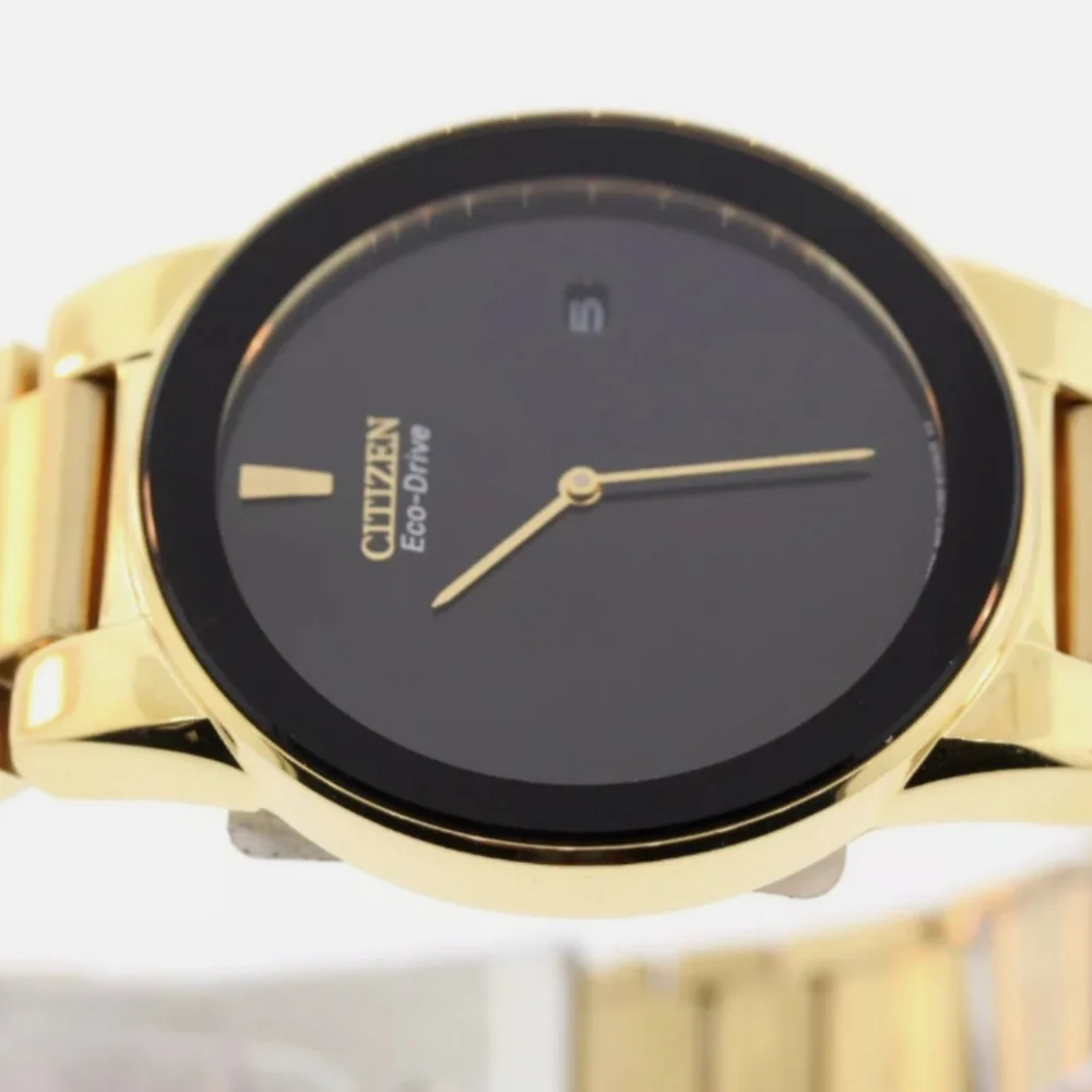 ***NEW*** CitizenAxiom Black Dial Gold-tone Men's Watch AU1062-56E - Picture 10 of 13